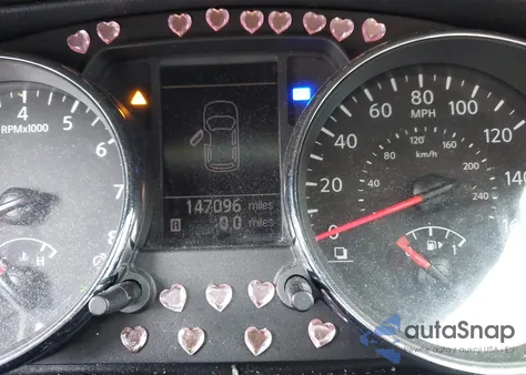 2011 Nissan Rogue Sv из США, поврежденный, VIN JN8AS5MT6BW152143